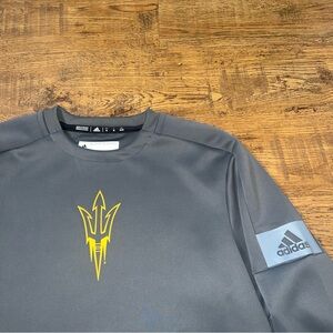 Arizona State Football Adidas XL Team Issued Coaches Sideline Sweatshirt